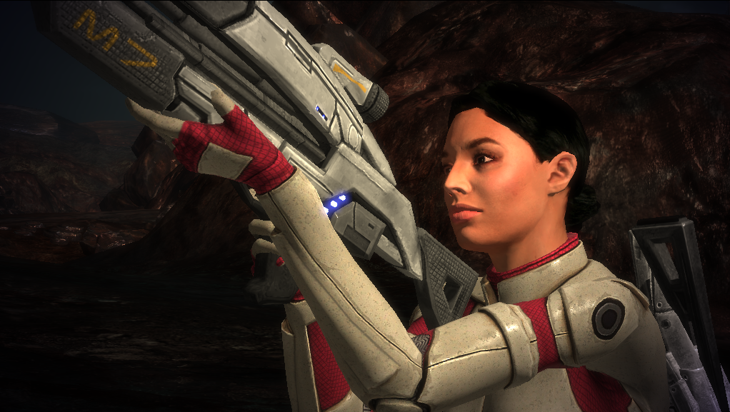 Ashley Williams in Mass Effect 1