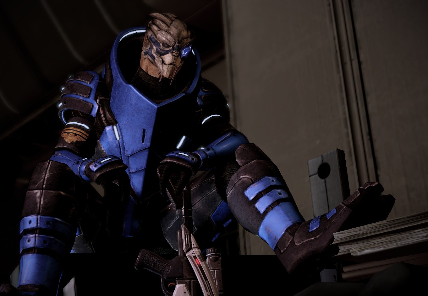 Garrus Vakarian auf Omega in Mass Effect 2